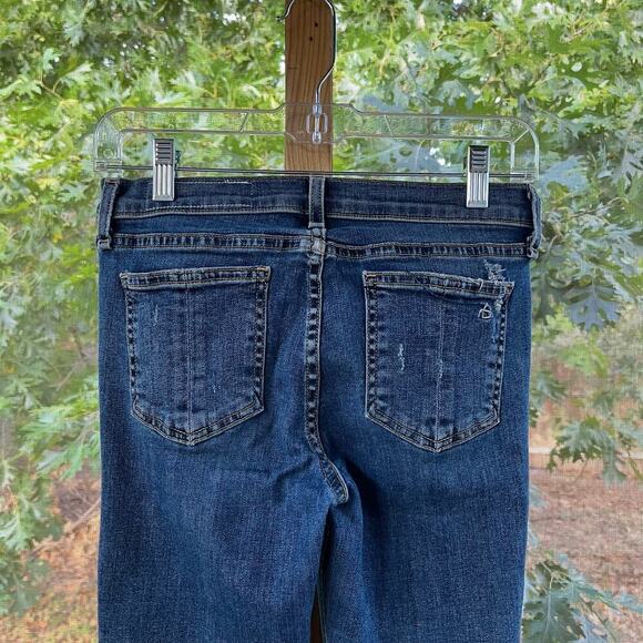 Rag & Bone Women's Distressed Capri Jeans Size 26 In Sunset - Picture 4 of 9